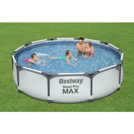 Piscine Hors-sol Tubulaire Bestway Steel Pro Max 305x76 Cm 6 Piscine Hors-sol Tubulaire Bestway Steel Pro Max 305x76 Cm – Image 4