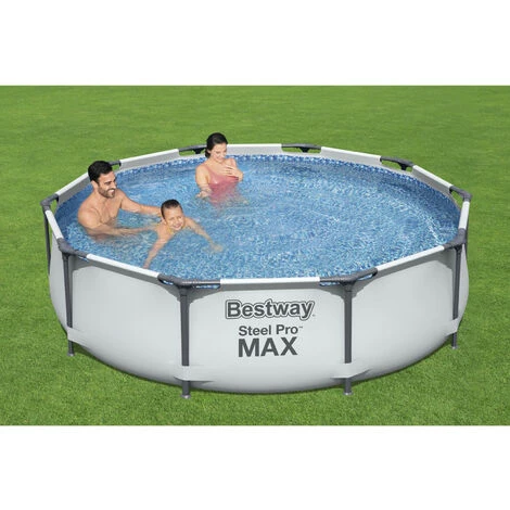 Piscine Hors-sol Tubulaire Bestway Steel Pro Max 305x76 Cm 7 Piscine Hors-sol Tubulaire Bestway Steel Pro Max 305x76 Cm – Image 5