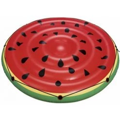 Bestway 43140 Noir, Vert, Rouge, Jaune Vinyle Ile Flottante Flotteur De Plage Et De Piscine