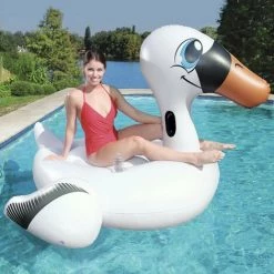 Bestway 41109 Noir, Blanc Vinyle Bouée à Chevaucher Flotteur De Plage Et De Piscine -BESTWAY Soldes Boutique 29756494 4