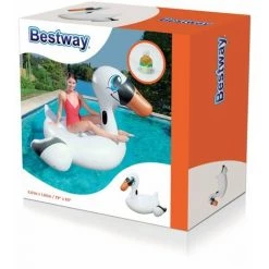 Bestway 41109 Noir, Blanc Vinyle Bouée à Chevaucher Flotteur De Plage Et De Piscine -BESTWAY Soldes Boutique 29756494 5