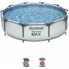 Piscine Hors-sol Tubulaire Bestway Steel Pro Max 305x76 Cm Épurateur à Cartouche De 1 249 L/H 1 Piscine Hors-sol Tubulaire Bestway Steel Pro Max 305x76 Cm Épurateur à Cartouche De 1 249 L/H -BESTWAY Soldes Boutique 29983610 1