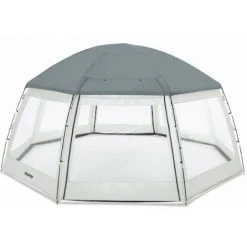 BESTWAY Dôme De Protection Pour Piscine Hors Sol 6x6x2,95m