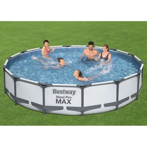 Ensemble De Piscine Steel Pro MAX 427x84 Cm Bestway 4 Ensemble De Piscine Steel Pro MAX 427x84 Cm Bestway – Image 2