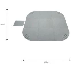 Tapis Protecteur Pour Lay-Z-Spa Bestway 216x216 Cm 9 Tapis Protecteur Pour Lay-Z-Spa Bestway 216x216 Cm -BESTWAY Soldes Boutique 30890812 3