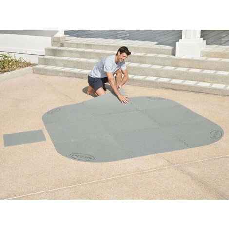 Tapis Protecteur Pour Lay-Z-Spa Bestway 216x216 Cm 6 Tapis Protecteur Pour Lay-Z-Spa Bestway 216x216 Cm – Image 4