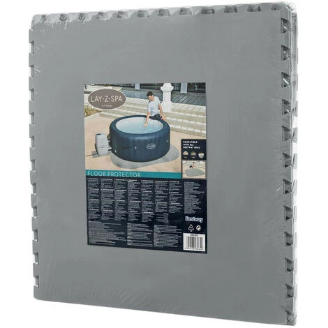 Tapis Protecteur Pour Lay-Z-Spa Bestway 216x216 Cm 7 Tapis Protecteur Pour Lay-Z-Spa Bestway 216x216 Cm – Image 5