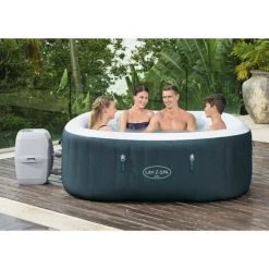 Spa Gonflable Bestway Lay-Z-Spa Ibiza Pour 4-6 Personnes Carré 180x180x66 Cm 11 Spa Gonflable Bestway Lay-Z-Spa Ibiza Pour 4-6 Personnes Carré 180x180x66 Cm -BESTWAY Soldes Boutique 30890829 5