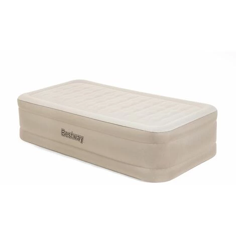 Lit Gonflable Individuel Bestway 191x97x46 Cm Gonfleur Integré Fortech Beige 3 Lit Gonflable Individuel Bestway 191x97x46 Cm Gonfleur Integré Fortech Beige