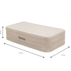 Lit Gonflable Individuel Bestway 191x97x46 Cm Gonfleur Integré Fortech Beige 11 Lit Gonflable Individuel Bestway 191x97x46 Cm Gonfleur Integré Fortech Beige -BESTWAY Soldes Boutique 32315526 5