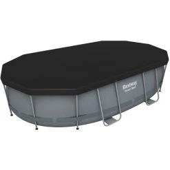 Piscine Hors-sol Tubulaire Bestway Power Steel Oval 488x305x107 Cm Épurateur à Cartouche De 3 028 L/H Bâche Et Échelle -BESTWAY Soldes Boutique 34684141 3
