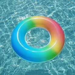 BESTWAY Bouée Piscine Ou Plage Rainbow Swing