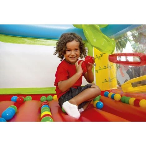 Château Gonflable à Balles Pour Enfants Fisher Price BESTWAY 5 Château Gonflable à Balles Pour Enfants Fisher Price BESTWAY – Image 3