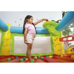 Château Gonflable à Balles Pour Enfants Fisher Price BESTWAY 9 Château Gonflable à Balles Pour Enfants Fisher Price BESTWAY -BESTWAY Soldes Boutique 35899754 4