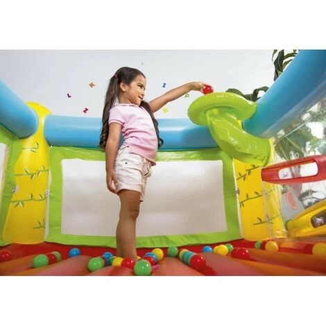 Château Gonflable à Balles Pour Enfants Fisher Price BESTWAY 6 Château Gonflable à Balles Pour Enfants Fisher Price BESTWAY – Image 4