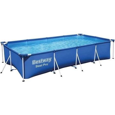 Bestway 56424 - Pataugeoire Pour Enfants Piscine Familiale à Cadre D'éclaboussures 400x211x81 Cm Filtre à Cartouche 1 249 Litres - à L'heure. 3 Bestway 56424 - Pataugeoire Pour Enfants Piscine Familiale à Cadre D'éclaboussures 400x211x81 Cm Filtre à Cartouche 1 249 Litres - à L'heure.