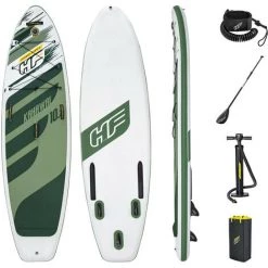 Planche Paddle Surf Gonflable Bestway Hydro-Force Kahawai 310x86x15 Cm Pagaie, Pompe Et Sac
