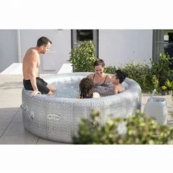 SPA Gonflable Rond LAY-Z-SPA Honolulu Airjet 196x71cm BESTWAY 4/6 Personnes - 60019 -BESTWAY Soldes Boutique 37768535 3
