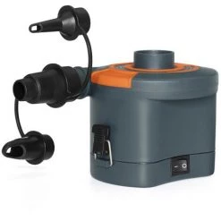 Gonfleur Pompe Électrique Bestway Piles 12,3x10,6x10,3 Cm Adaptateurs