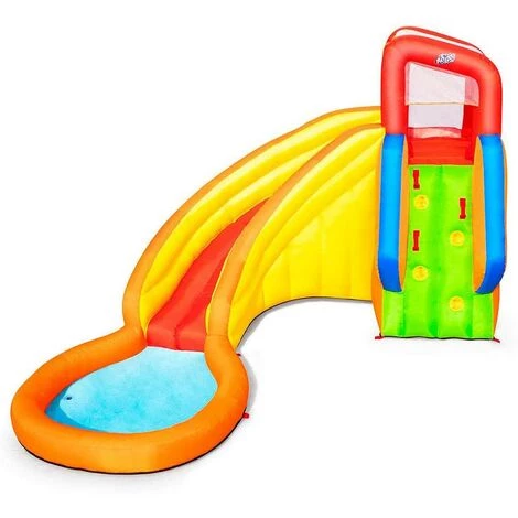 Toboggan Gonflable Pour Enfants 366X337X241Cm Polyester Water Park Bestway 53347 3 Toboggan Gonflable Pour Enfants 366X337X241Cm Polyester Water Park Bestway 53347