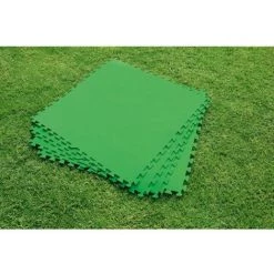 BESTWAY Lot De 9 Dalles De Protection De Sol En Mousse Vert 78 X 78 Cm ép 4 Mm (tapis De Sol Pour Piscine Hors Sol Ou Spa Gonfl -BESTWAY Soldes Boutique 44412253 3