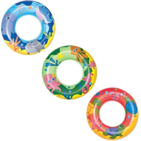 BESTWAY Rosco Petit Flotteur Ø 51cm Couleurs Assorties 3 BESTWAY Rosco Petit Flotteur Ø 51cm Couleurs Assorties