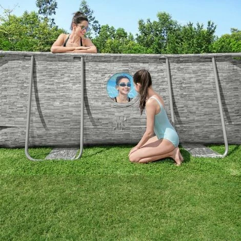 Piscine Tubulaire Bestway 4,88m X 3,05m X 1,07m Filtre à Sable Swim Vista 4 Piscine Tubulaire Bestway 4,88m X 3,05m X 1,07m Filtre à Sable Swim Vista – Image 2
