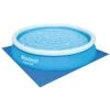 Pack BESTWAY Piscine Auto-portante Ronde - Fast Set - 366 X 76 Cm - Tapis De Sol - 366 X 366 - Gris -BESTWAY Soldes Boutique 52053717 1