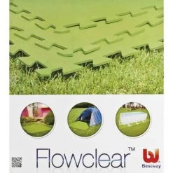 BESTWAY Dalles De Sol Vertes 78 X 78 Cm 9 Pièces -BESTWAY Soldes Boutique 521892 4