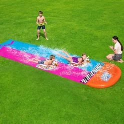 Bestway H2OGO ! Toboggan Aquatique Lama Rama Course - Blauw -BESTWAY Soldes Boutique 53043542 3