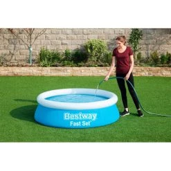 Bestway Fast Set Pool 183 Cm - Blauw -BESTWAY Soldes Boutique 53043550 5