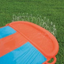 Toboggan à Trois Pistes Bestway H2OGO 5,49 Mtr. - Oranje 10 Toboggan à Trois Pistes Bestway H2OGO 5,49 Mtr. - Oranje -BESTWAY Soldes Boutique 53043554 4