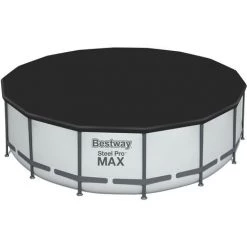 Piscine Hors-sol Tubulaire Bestway Steel Pro Max 488x122 Cm Épurateur à Cartouche De 5 678 L/H Bâche Et Échelle -BESTWAY Soldes Boutique 53282157 3