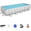 Piscine Hors-sol Tubulaire Bestway Power Steel 640x274x132 Cm Épurateur à Cartouche De 5 678 L/H Bâche Et Échelle -BESTWAY Soldes Boutique 53282164 1
