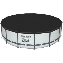 Piscine Hors-sol Tubulaire Bestway Steel Pro Max 457x107 Cm Épurateur à Cartouche De 3 028 L/H Bâche Et Échelle -BESTWAY Soldes Boutique 53282167 3