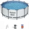 Piscine Hors-sol Tubulaire Bestway Steel Pro Max 305x100 Cm Épurateur à Cartouche 1.249 L/H Échelle 2 Piscine Hors-sol Tubulaire Bestway Steel Pro Max 305x100 Cm Épurateur à Cartouche 1.249 L/H Échelle -BESTWAY Soldes Boutique 53282203 1