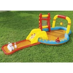 Centre De Jeux Aquatiques Lil' Champ 435x213x117 Cm Bestway - Multicolore -BESTWAY Soldes Boutique 53832485 3