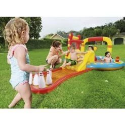Centre De Jeux Aquatiques Lil' Champ 435x213x117 Cm Bestway - Multicolore -BESTWAY Soldes Boutique 53832485 5