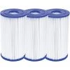Lot De 3 Cartouches De Filtration Type IV/B - Bestway - Blanc -BESTWAY Soldes Boutique 53961470 1