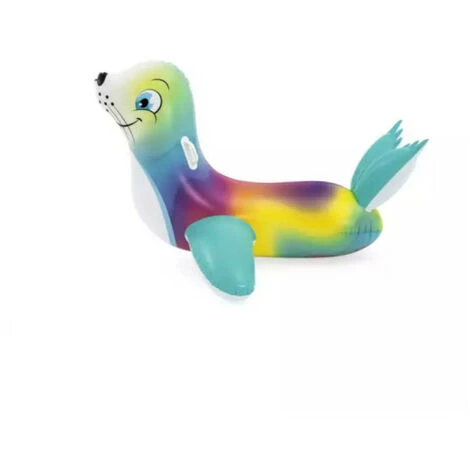 Bouée Gonflable Otarie BESTWAY - 157 X 114 Cm - 41479 - Bleu 4 Bouée Gonflable Otarie BESTWAY - 157 X 114 Cm - 41479 - Bleu – Image 2