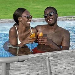 Ensemble De Piscine Power Steel 427x250x100 Cm Bestway - N/A -BESTWAY Soldes Boutique 54142373 5