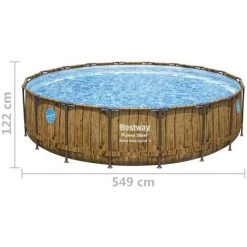 Ensemble De Piscine Power Steel 549x122 Cm Bestway - N/A -BESTWAY Soldes Boutique 54142376 3