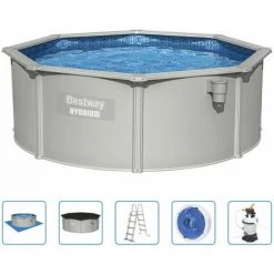 Piscine Encadrée Hors Sol Ronde Hydrium 360x120 Cm Bestway - N/A