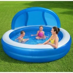 Piscine Avec Parasol Summer Days 241x140 Cm Bestway - Bleu -BESTWAY Soldes Boutique 54256204 4