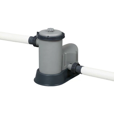 Piscine Hors-sol Tubulaire Bestway Power Steel 549x274x122 Cm Épurateur à Cartouche De 5 678 L/H Bâche Et Échelle 7 Piscine Hors-sol Tubulaire Bestway Power Steel 549x274x122 Cm Épurateur à Cartouche De 5 678 L/H Bâche Et Échelle – Image 5