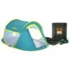 Pack Camping - Tente Automatique BESTWAY 2 Places - 235 X 145 X 100 Cm - Toile De Sol Camping FUN&GO Verte - 3 X 3 M -BESTWAY Soldes Boutique 54301142 1