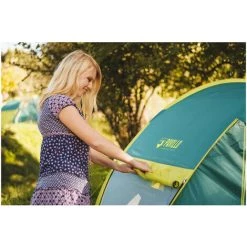 Pack Camping - Tente Automatique BESTWAY 2 Places - 235 X 145 X 100 Cm - Toile De Sol Camping FUN&GO Verte - 3 X 3 M -BESTWAY Soldes Boutique 54301142 4
