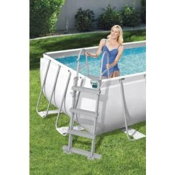 Piscine Tubulaire 404 X 201 X 100 Cm BESTWAY Hors-sol Rectangulaire Power Steel -BESTWAY Soldes Boutique 54690925 3