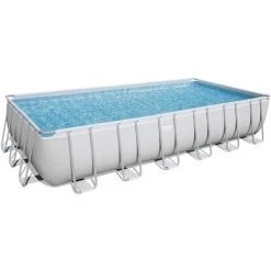 Piscine Tubulaire 732 X 366 X 132 Cm BESTWAY Hors Sol Rectangulaire Power Steel?