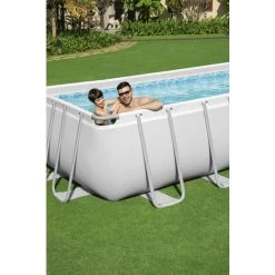 Piscine Tubulaire 732 X 366 X 132 Cm BESTWAY Hors Sol Rectangulaire Power Steel? -BESTWAY Soldes Boutique 54690946 3